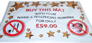 Signwritten Crash mat