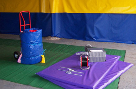 Bouncy castle workshops