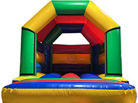 BC738 Deluxe Commercial Gloss velcro neutral multi coloured Castle larger view