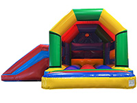 BC740 Deluxe Commercial Disco Ready Gloss Combi  Bouncy Castles for
Sale