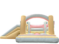 BC745 Deluxe Commercial Pastel Low Height Combi Bouncy Castles for
Sale