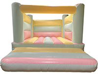 BC763 Deluxe Commercial Pastel Bouncy Castle larger view