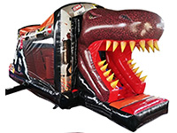 BC766 Deluxe Commercial 30ft 3D Dino Obstacle Course larger view