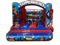 BC793 Deluxe Commercial Super Hero Bouncy Castle larger view