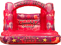 BC798 Deluxe Commercial Party Time Low Height Bouncy Castle larger view